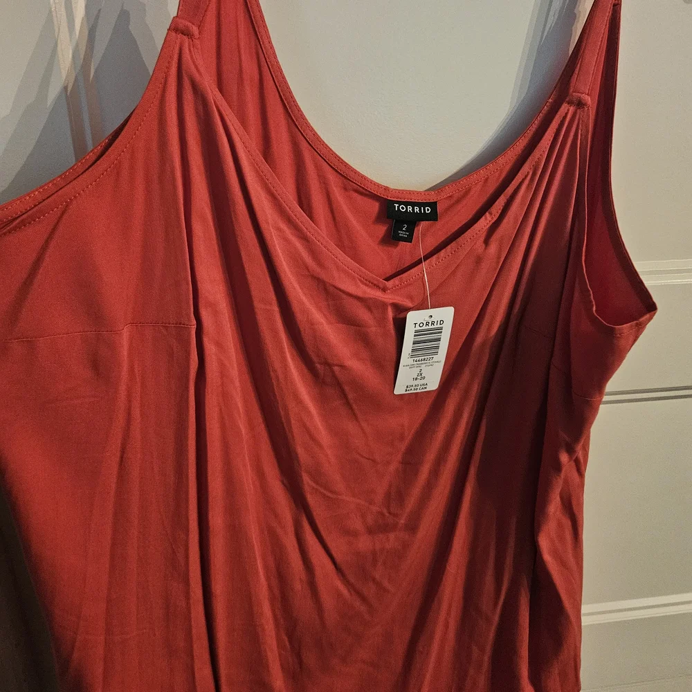 Torrid Red Tank Top - Picture 2 of 3